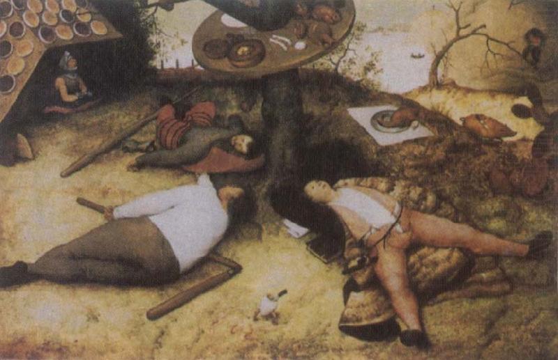 The Land of Cockayne, BRUEGEL, Pieter the Elder